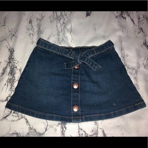 Toddler Denim skirt